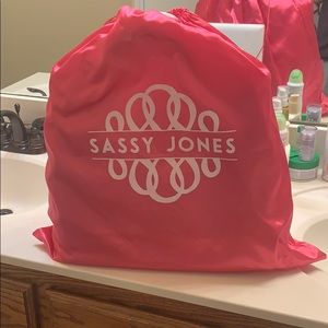 Sassy Jones Yellow Ostrich Tote